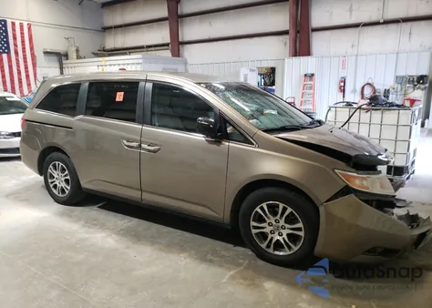 2012 Honda Odyssey Ex from USA, damaged, VIN 5FNRL5H40CB062698